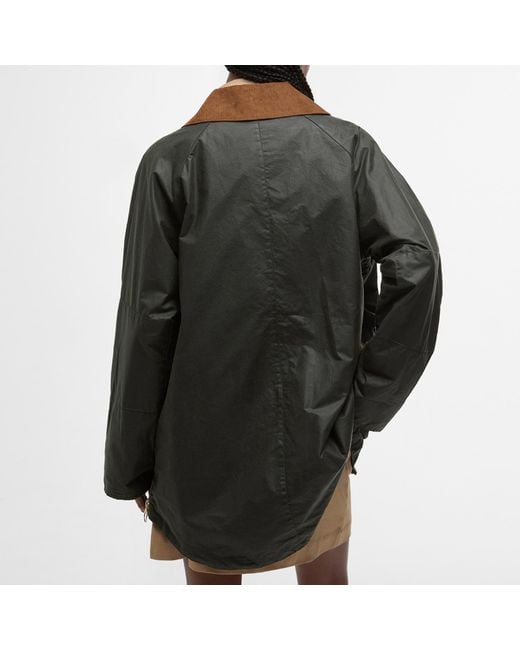 Barbour Black Raelynn Waxed Cotton Jacket