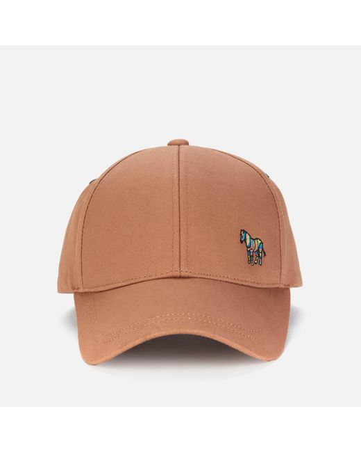 PS by Paul Smith Cotton Zebra Baseball Cap in Tan (Brown) for Men - Lyst