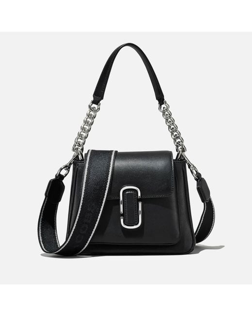 Marc Jacobs Black The J Marc Chain Mini Leather Satchel Bag