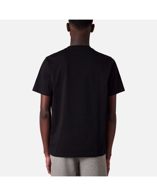 Paul Smith Black Skull Organic Cotton-Jersey T-Shirt for men