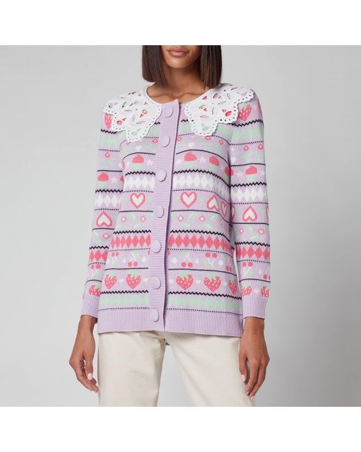 longline cotton cardigan