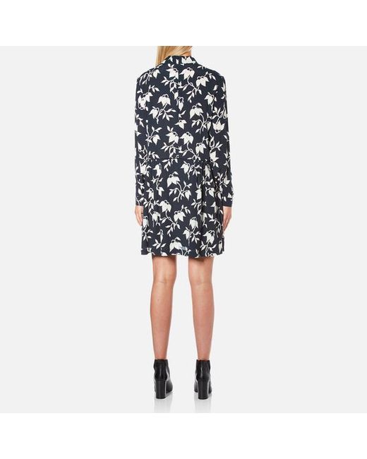 Maxwell Crepe High Neck Dress 