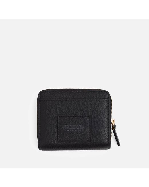 Marc Jacobs Black The Mini The Items Compact Leather Wallet