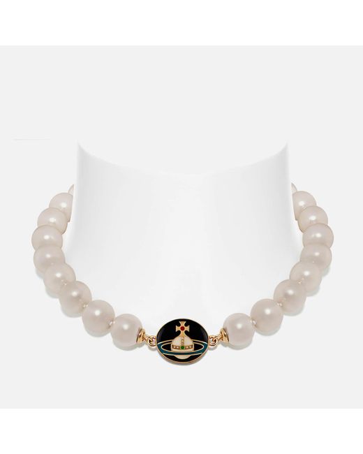 Vivienne Westwood Multicolor Loelia Large Faux-pearl Necklace