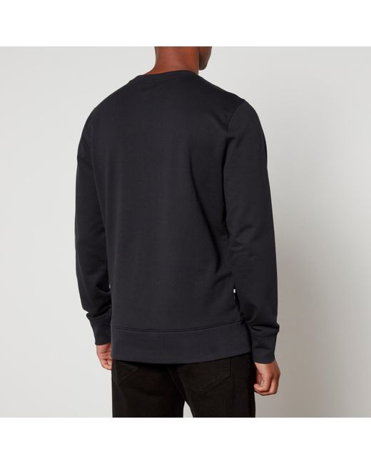 Rapha Black Logo Cotton-jersey Sweatshirt for men