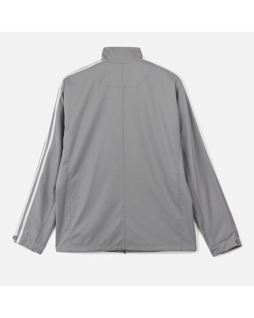 Y-3 Gray Shell Track Jacket for men