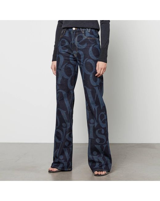 Vivienne Westwood Blue Ray 5 Denim Jeans