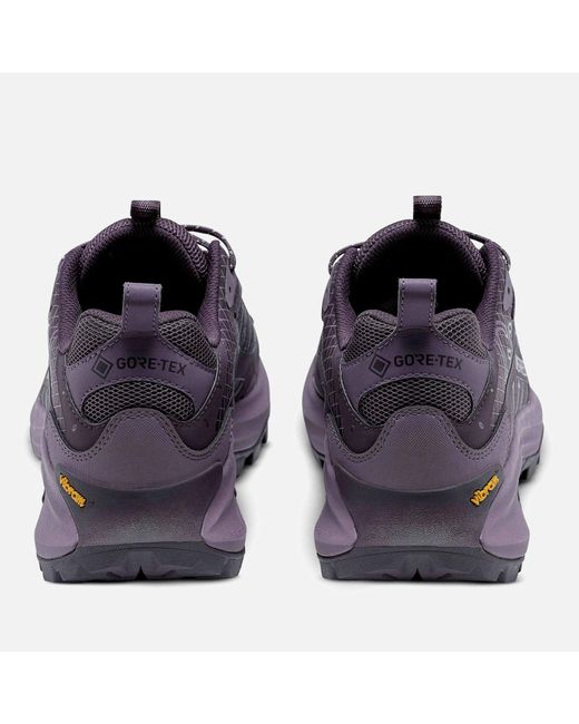Merrell Purple Moab Speed 2 Reflective Gore-Tex Trainers for men