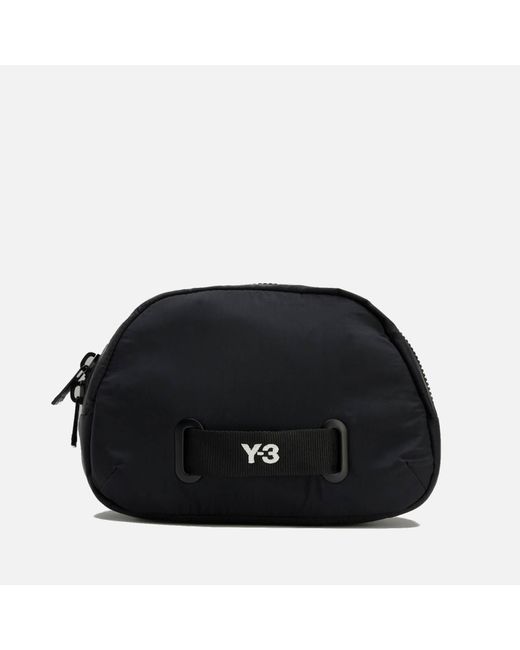 Y-3 Black Shell Crossbody Bag for men