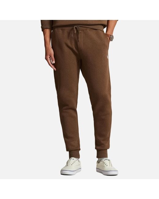 Polo Ralph Lauren Brown Athletic Cotton-Blend Jogger Pants for men