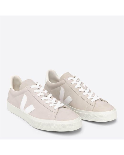veja beige trainers