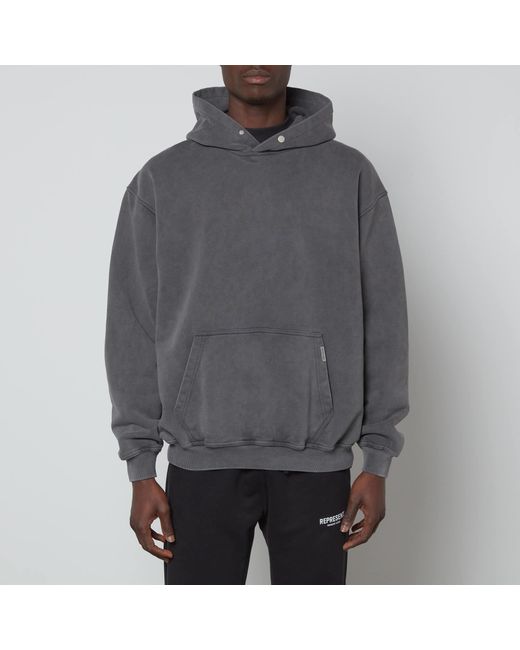 Represent Cottonjersey Hoodie in Grey for Men Lyst UK