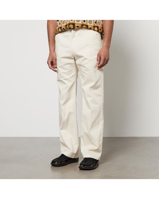 Percival Natural Stay Press Auxiliary Cotton-Twill Trousers for men