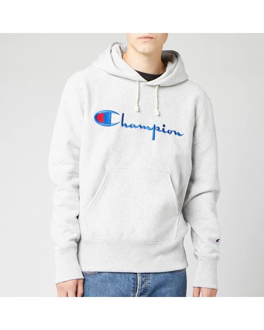 champion sweatshirt mens grey