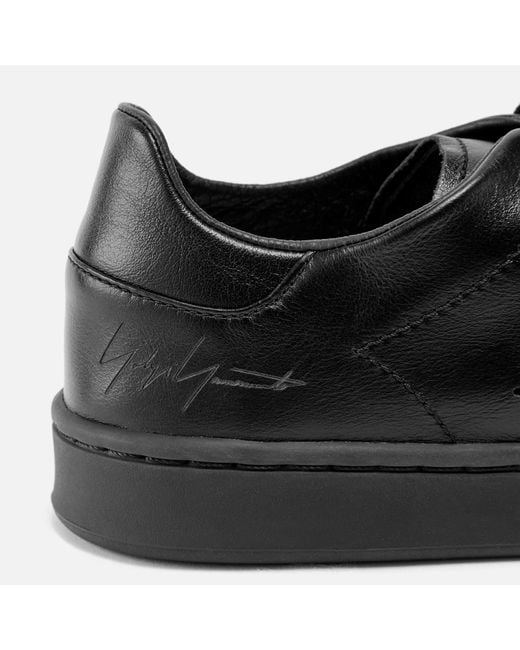 Y-3 Black Stan Smith Leather Trainers for men
