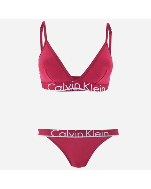 women's underwear calvin klein set