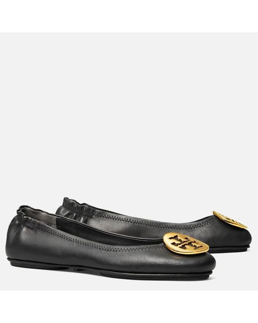Tory Burch Black Flat Shoes