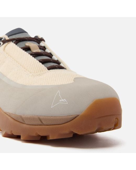 Roa Brown Khatarina Nylon Nubuck Trainers for men