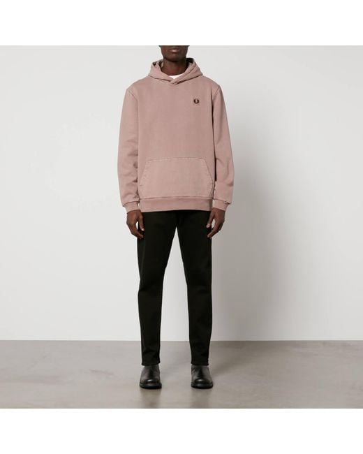 Fred perry hotsell grey pink sweatshirt