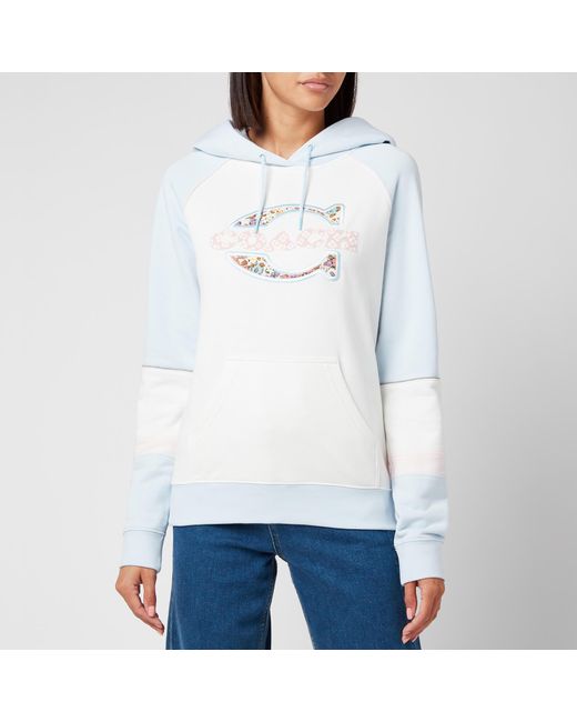 COACH White Athletic Hoodie