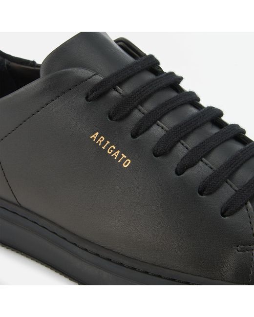 Axel Arigato Black Clean 90 Leather Cupsole Trainers for men