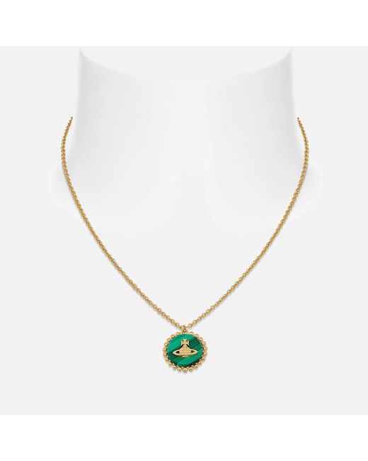Vivienne westwood 2024 emerald necklace