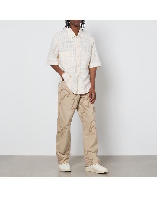 sunflower Natural Twist Patch Denim Jeans for men