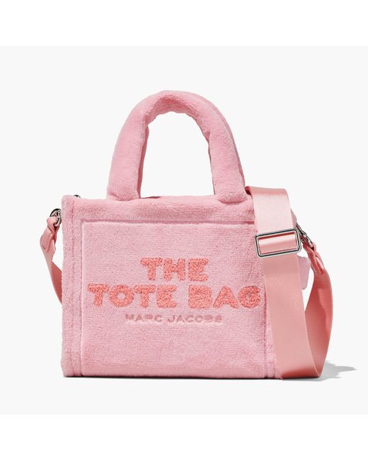 Marc Jacobs The Mini Tote Bag Terry in Pink | Lyst Australia