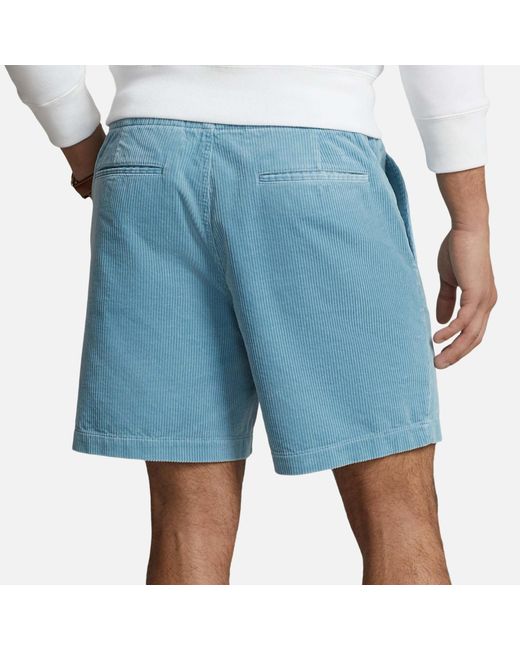 Polo Ralph Lauren Blue Prepster Cotton-corduroy Shorts for men