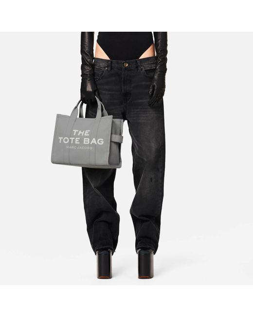 Marc Jacobs Gray The Medium Canvas Tote Bag