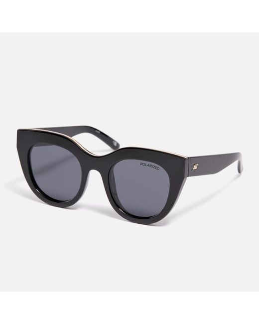 Le Specs Multicolor Air Heart Oversized Tritan Sunglasses