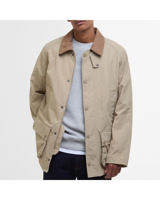 Barbour Natural Ashby Showerproof Shell Jacket for men