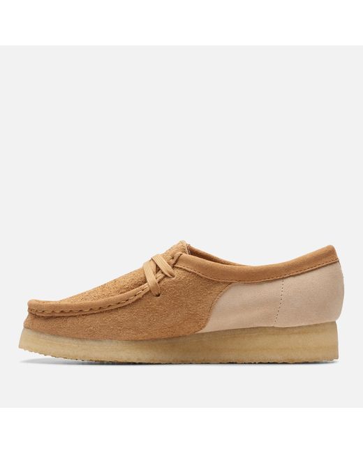 Clarks Brown Wallabee Suede Shoes