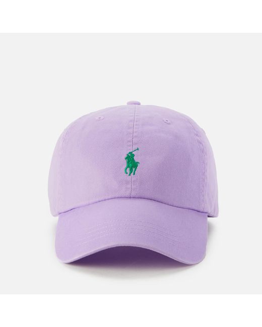 polo ralph lauren cap purple