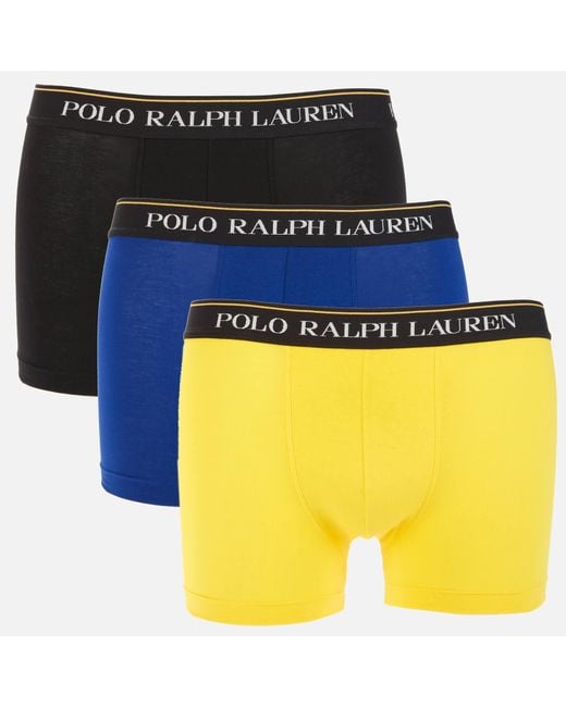 polo ralph lauren 3 pack trunk boxer shorts