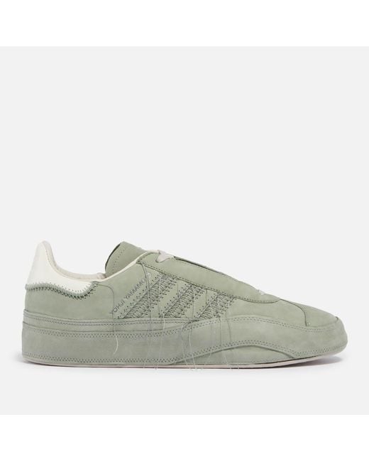 Y-3 Green Gazelle Suede Trainers for men