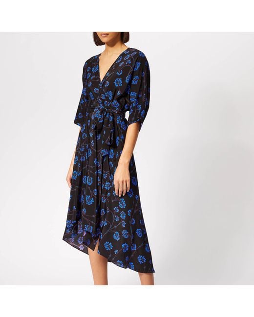 Diane von Furstenberg Eloise Dress in Blue | Lyst