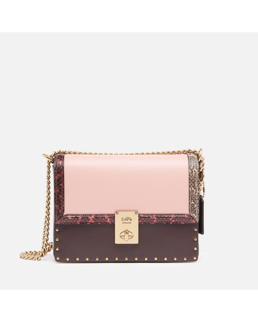 COACH Colorblock Jennifer Lopez Hutton Shoulder Bag Lyst Canada