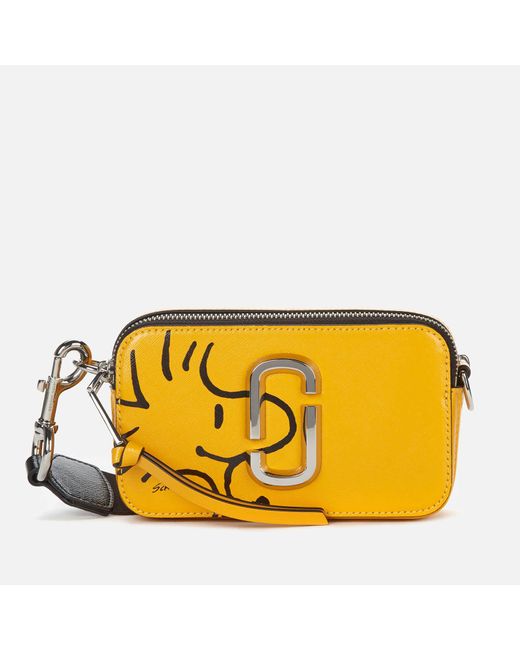 Marc Jacobs Yellow Snapshot Peanuts Bag
