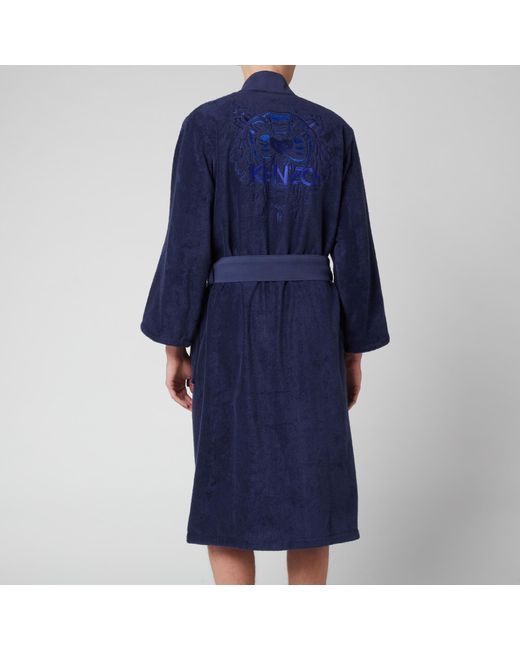 KENZO Blue Iconic Kimono for men