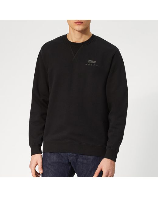 edwin base crew sweatshirt