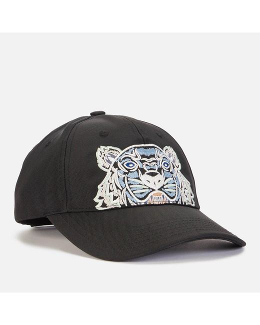 KENZO Kampus Canvas Cap in Black for 