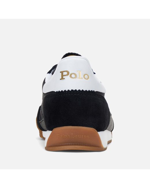 Polo Ralph Lauren Blue Hester Low Top Canvas Trainers for men
