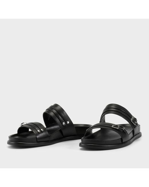 Vagabond Black Vagabond Effie Leather Sandals