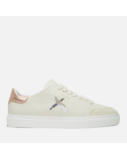 Axel Arigato White Clean 90 Bee Bird Leather Trainers