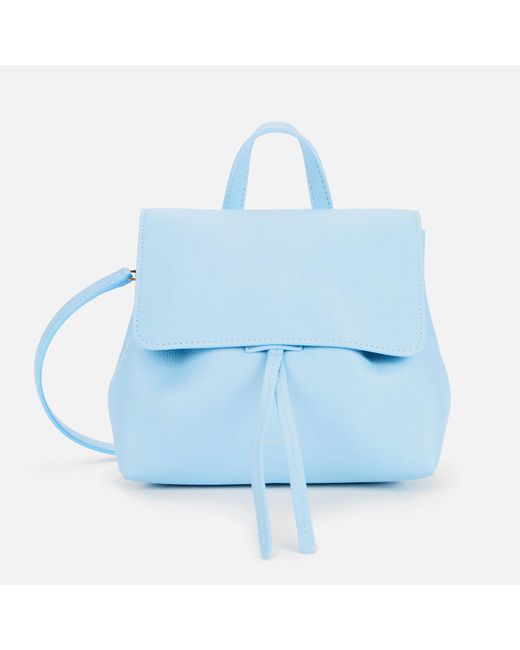 Mansur Gavriel Blue Mini Soft Lady Bag