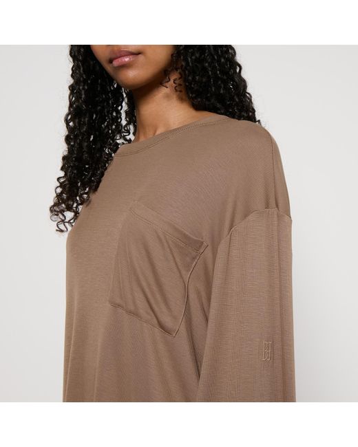 By Malene Birger Brown Fayeh Lyocell Top