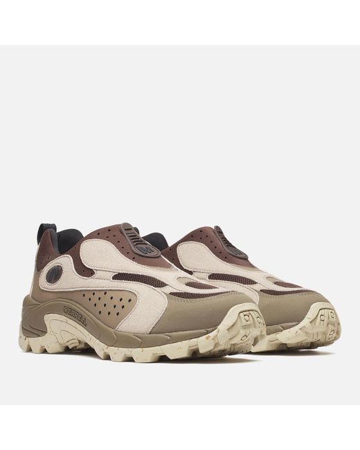 Merrell Brown Moc Speed Streak Evo Mesh Shoes for men