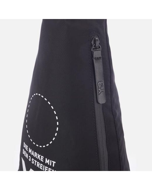 Y-3 Y3 Men's Yohji Messenger Bag in Black for Men | Lyst