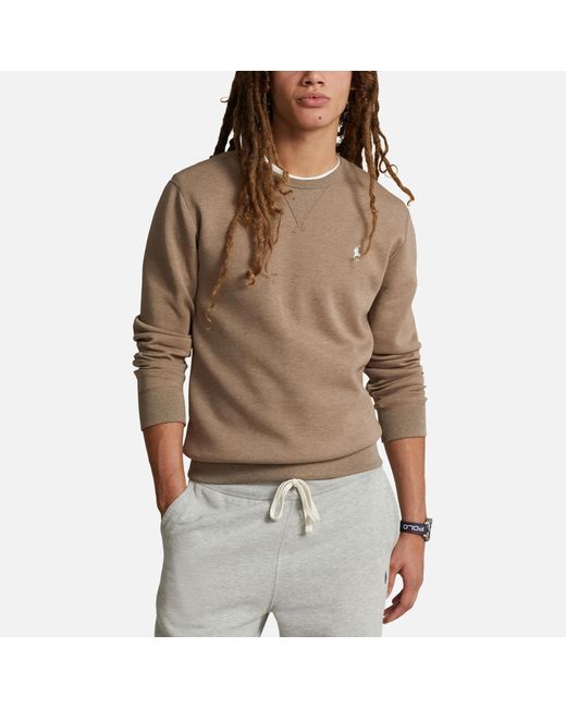 Polo Ralph Lauren Meliertes doppellagiges Sweatshirt in Brown für Herren